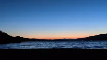 Clear Lake at sunset