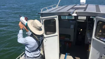 Collecting radiometry readings of incoming solar radiation