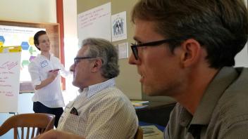 Professors Schladow and Forrest speak at Blue Ribbon Committee