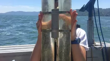 Sediment trap recovery from Lower Arm